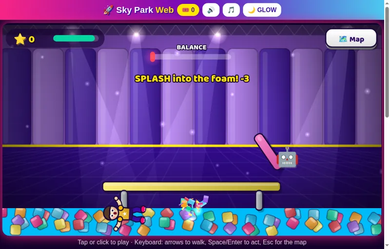 SkyJoust beam screenshot