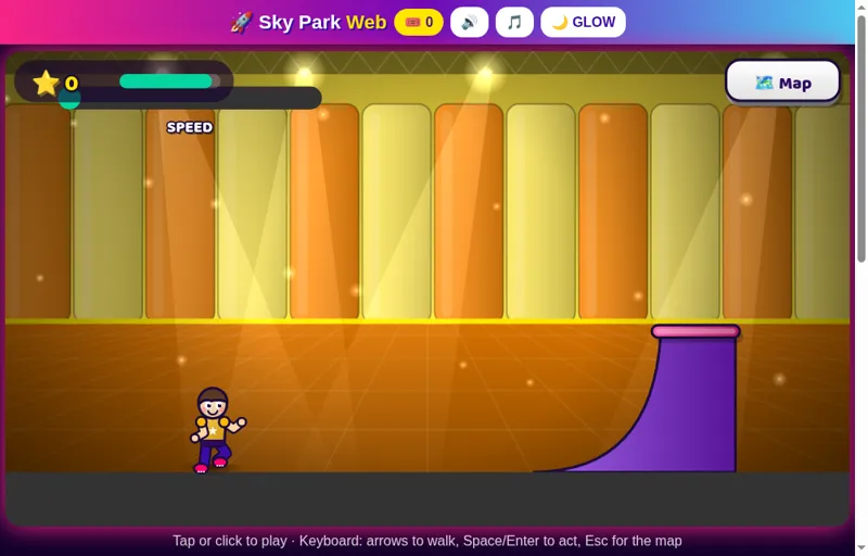 Warped Wall screenshot